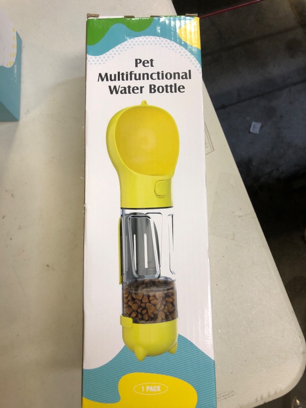 Photo 3 of  Dog Water Bottle, Leak Proof Portable Puppy Water Dispenser with Drinking Feeder for Pets Outdoor Walking, Hiking, Travel