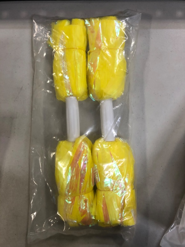 Photo 1 of YELLOW POMPOMS FACTORY SEALED