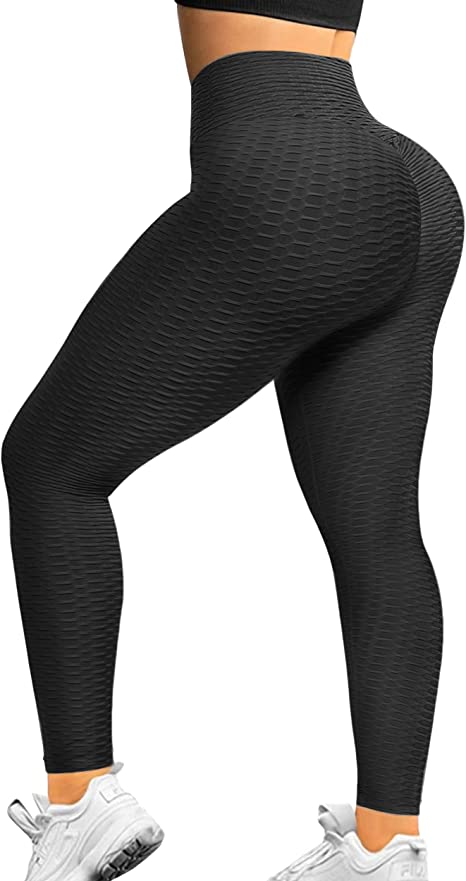 Photo 1 of ZITAIMEI Butt Lifting Anti Cellulite Workout Leggings for Women High Waist Yoga Pants Running Sexy Tights SIZE MEDIUM 