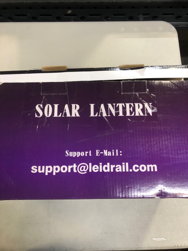 Photo 1 of SOLAR LANTERN PACK OF 2 