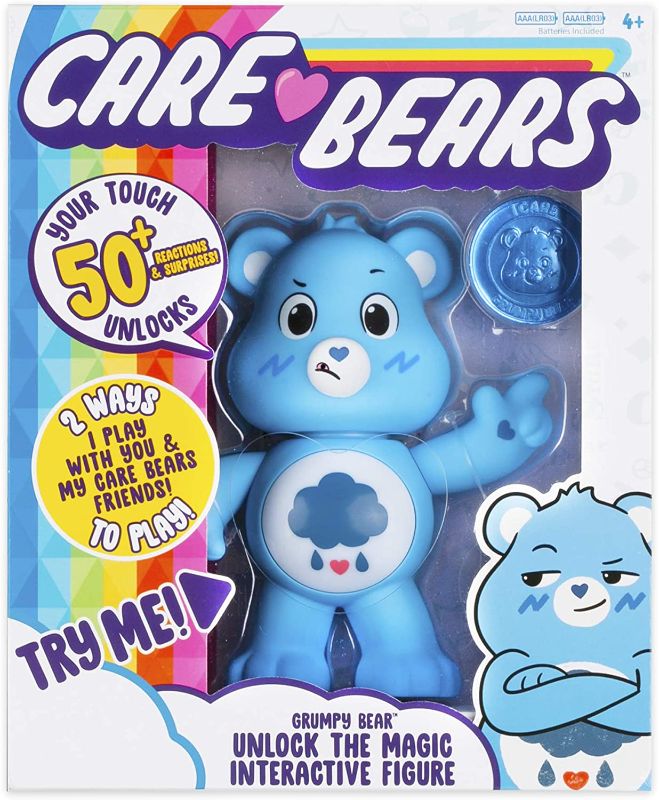 Photo 1 of Care Bears Grumpy Bear Interactive Collectible Figure
