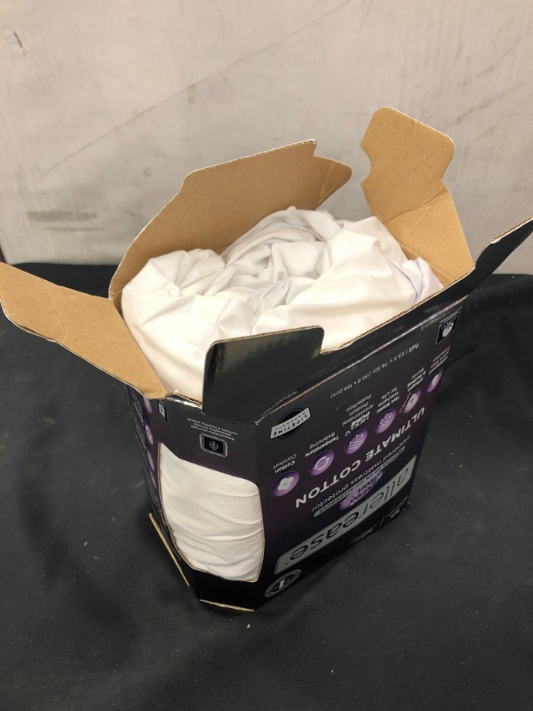Photo 1 of Allerease Ultimate Cotton Mattress Protector - Full