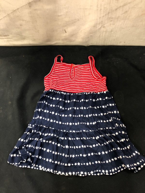 Photo 2 of Carter's Just One You® Toddler Girls' Stars and Stripes Dress - Blue/Red 2T
Sizing: Toddler