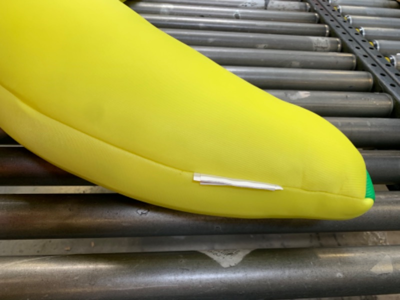 Photo 3 of Big Joe Fruit Noodle Pool Float Banana, Box Packaging Damaged, Minor Use

