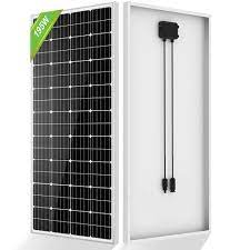 Photo 1 of 195W 12V Monocrystalline Solar Panel, Box Packaging Damaged, Minor Use, Minor Scratches and Scuffs on Metal

