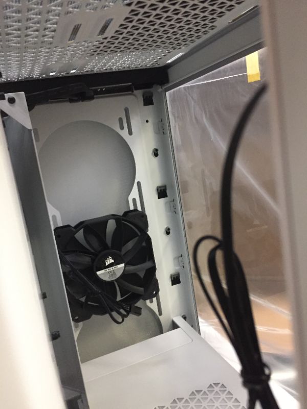 Photo 3 of Corsair 4000D Tempered Glass Mid-Tower ATX Case - White