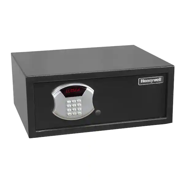 Photo 1 of 1.14 cu. ft. Steel Security Safe with Programmable Hotel-Style Digital Lock
