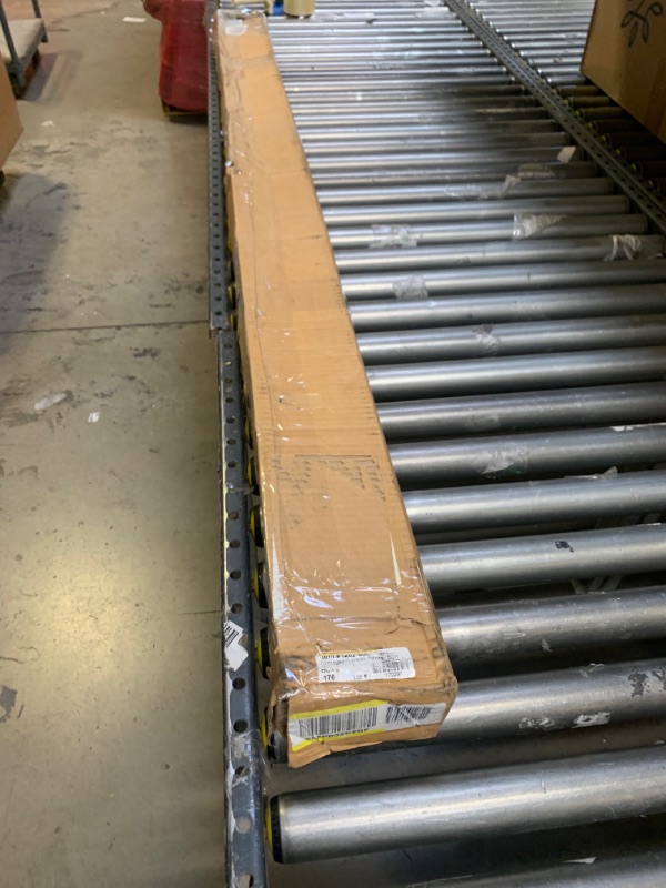 Photo 1 of 3 6ft Gray Plastic Rail Guards, Box Packaging Damaged, Minor Use, Minor Scratches and Scuffs on Plastic

