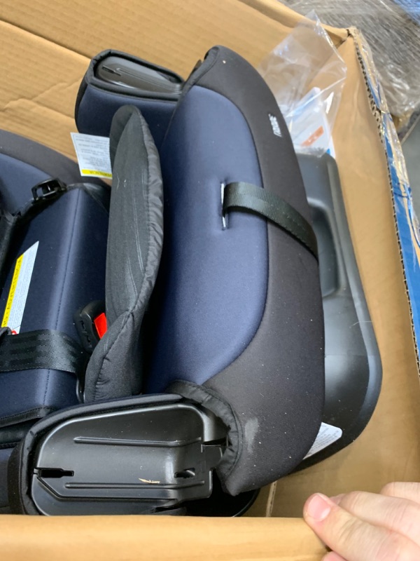 Photo 5 of Graco TriRide 3 in 1 Car Seat 3 Modes of Use from Rear Facing to Highback Booster Car Seat, Box Packaging Damaged, Minor Use, Minor Scratches and Scuffs on Plastic, Missing Cupholders. Hair Found on item