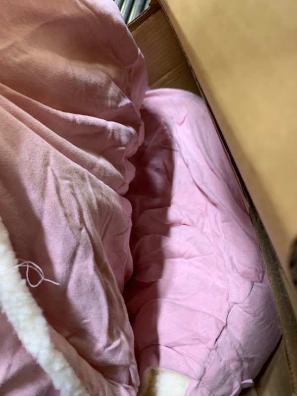 Photo 4 of 35 Inch Pink Dog bed, Box Packaging Damaged, Minor Use
