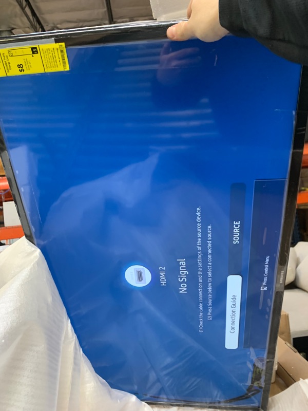Photo 4 of SAMSUNG 40-inch Class LED Smart FHD TV 1080P (UN40N5200AFXZA, 2019 Model), Broken Screen on Corner, Selling for Parts