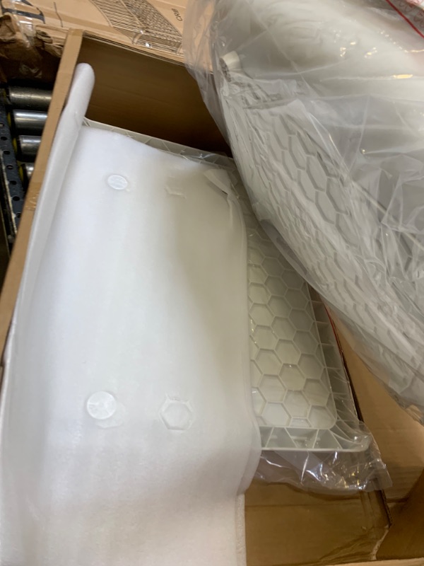 Photo 5 of Beberoad Love Baby Changing Table Dresser Diaper Station with Changing Pad Adjustable Height Top, Box Packaging Damaged, Item is New
