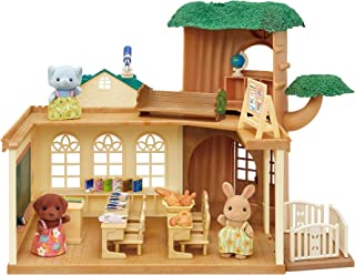 Photo 1 of Calico Critters Country Tree School Gift Set, Dollhouse Playset with Figures, Furniture and Accessories, Box Packaging Damaged, Item is New

