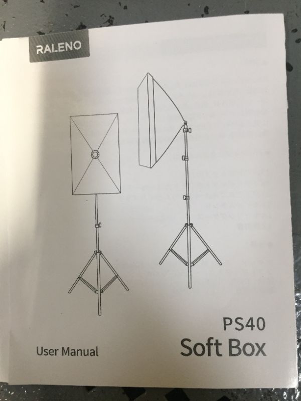 Photo 1 of RALENO Softbox Photography Lighting Kit ps40
