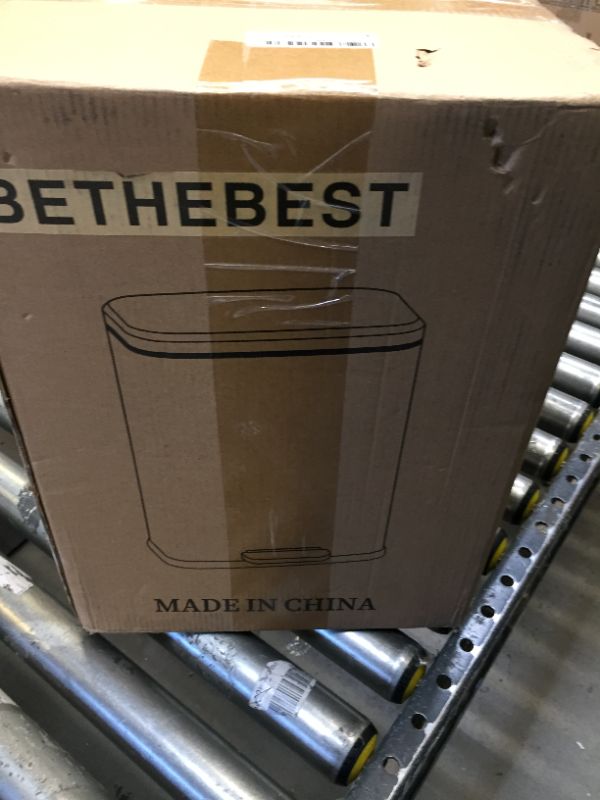 Photo 1 of 13L BETHEBEST TRASH CAN BLACK 