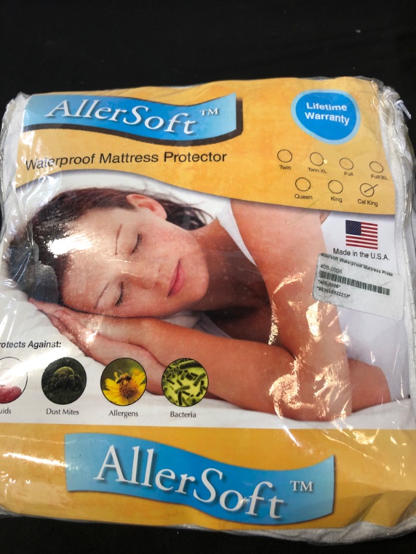 Photo 1 of ALLERSOFT WATERPROOF MATTRESS PROTECTOR CAL KING