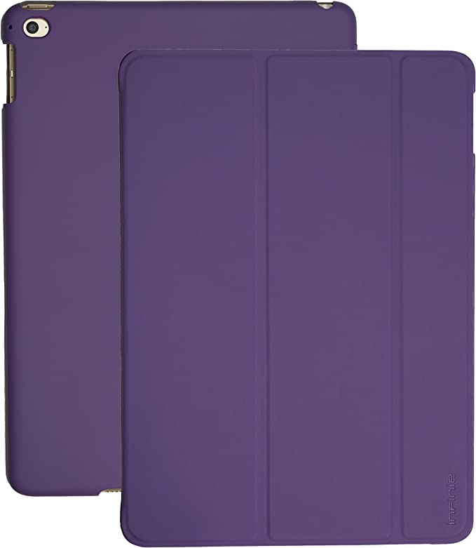 Photo 1 of Protective Case for iPad Air 2 with Scratch-Resistant Lining and Auto Sleep/Wake Function (Purple)