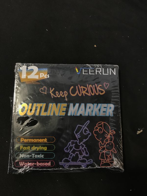 Photo 1 of 12 PCS VEERUN OUTLINE MARKER