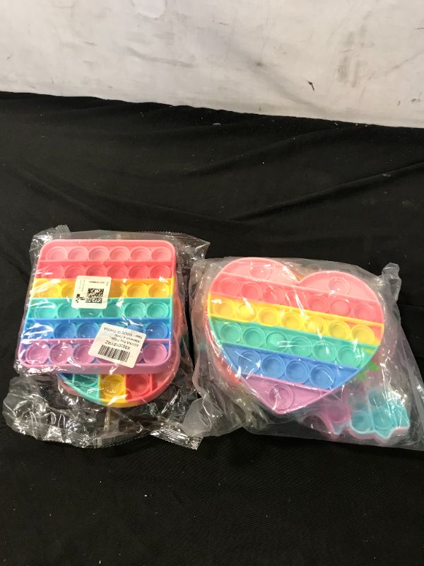 Photo 1 of 2 PACK OF SENSORY FIDGET POP TOYS 