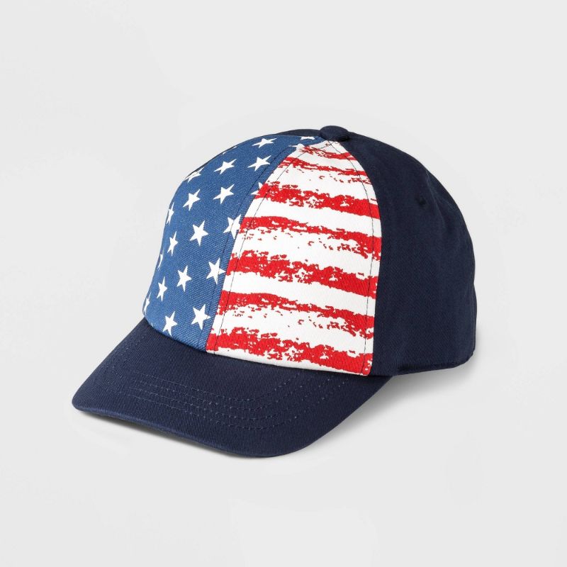 Photo 1 of Kids' Tie-Dye Americana Baseball Hat - Cat & Jack