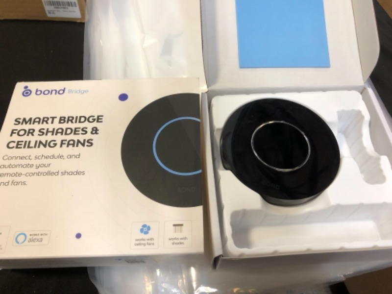 Photo 2 of BOND | Add Wifi to Ceiling Fan, Fireplace or Somfy shades | Works with Alexa, Google Home | Remote Control with App | Works with iPhone or Android
