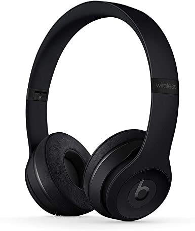 Photo 1 of Beats Solo3 Wireless On-Ear Headphones - Apple W1 Headphone Chip, Class 1 Bluetooth, 40 Hours of Listening Time, Built-in Microphone - Black