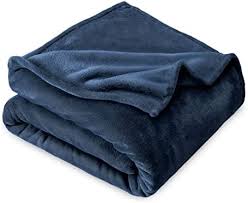 Photo 1 of BEDSURE Fleece Blankets King Size Stone Blue - Bed Blanket Soft Lightweight Plush Cozy Fuzzy Luxury Microfiber, 108x90 inches
