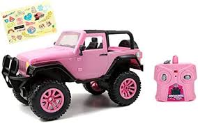 Photo 1 of Jada Toys GIRLMAZING Jeep R/C Vehicle (1:16 Scale), Pink, Standard
