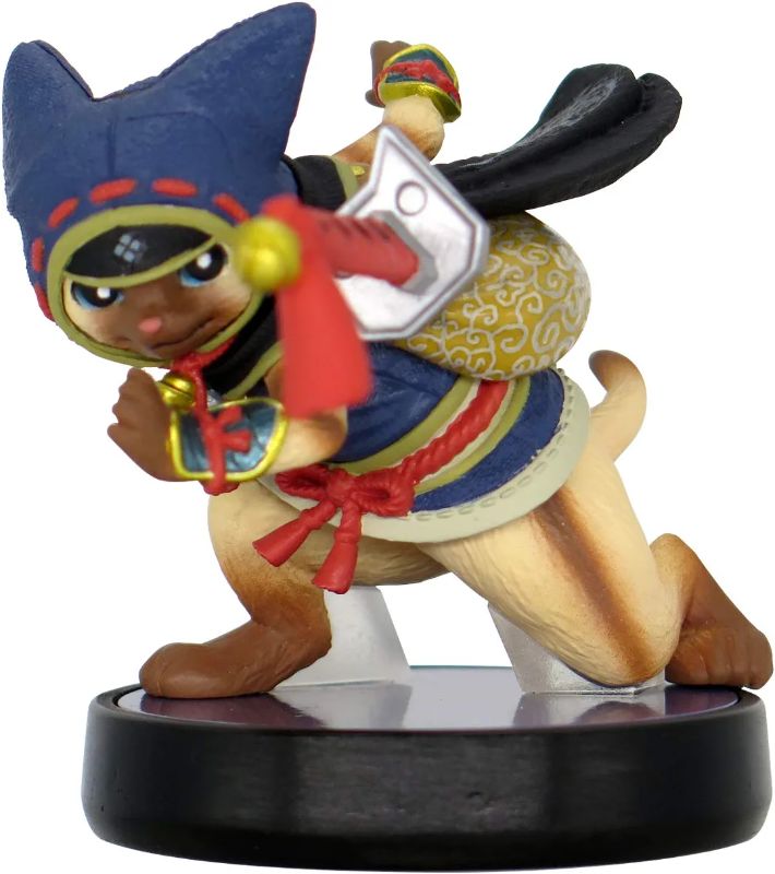 Photo 1 of amiibo Otomo Airou [Monster Hunter Rise] (Monster Hunter Series)?Japanese version
