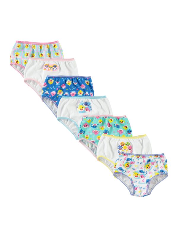 Photo 1 of Baby Shark Underwear 7-Pack (Toddler Girls)
, SIZE 2T-3T, MISSING 2 