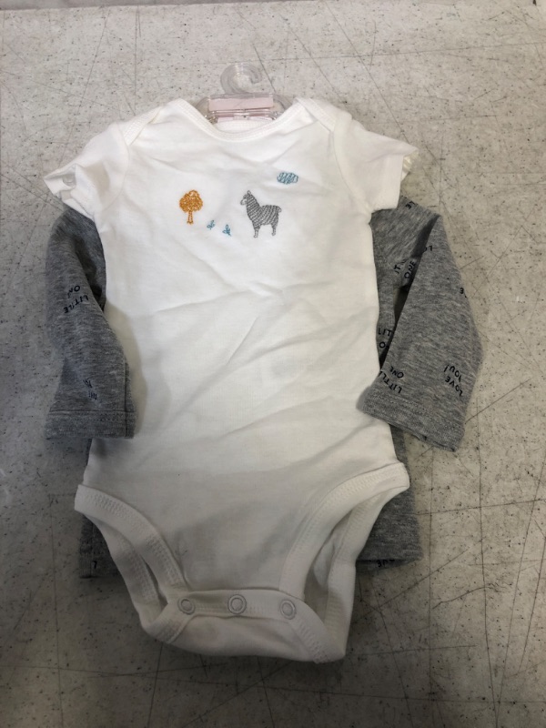 Photo 2 of Carter's Just One You®? Baby 3pc Llama Top and Bottom Set with Cardigan White/Gray
, SIZE 3M, MISSING PANTS