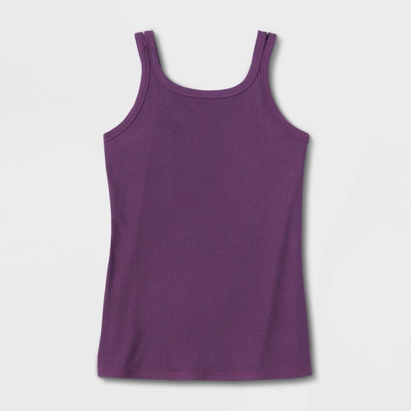 Photo 1 of Girl' Oft Ribbed Tank Top - All in Motion™ XS 4/5
