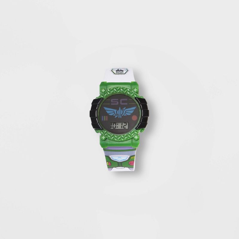 Photo 1 of Boys' Disney Buzz Lightyear Watch, Green
