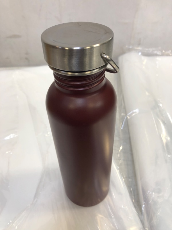 Photo 1 of 24oz Stainless Steel Single Wall Non-Vacuum Chug Water Bottle 