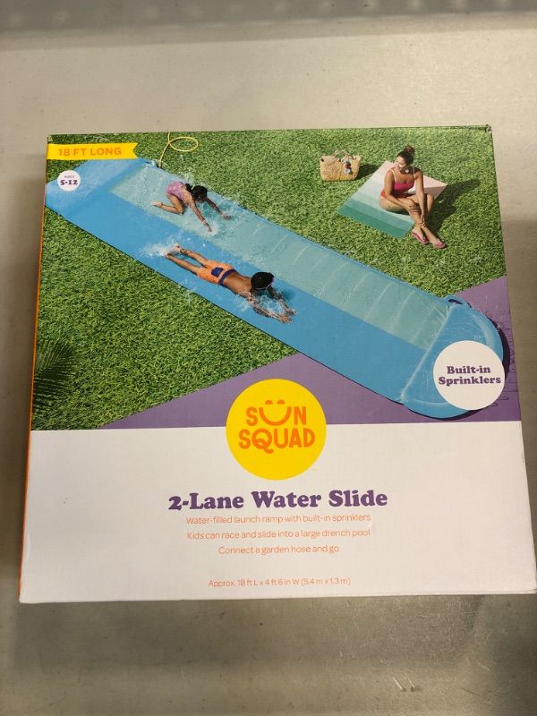 Photo 2 of Double Water Slide - Sun Squad™
