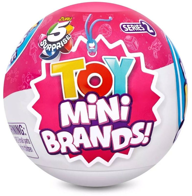 Photo 2 of 5 Surprise Mini Brands! Series 2 TOY Pack & 5 Surprise Mini Brands Series 3 Mystery Capsule Real Miniature Brands Collectible Toy

