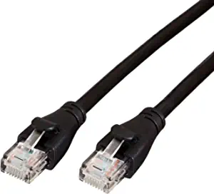 Photo 1 of Amazon Basics RJ45 Cat-6 Ethernet Patch Internet Cable---2pack