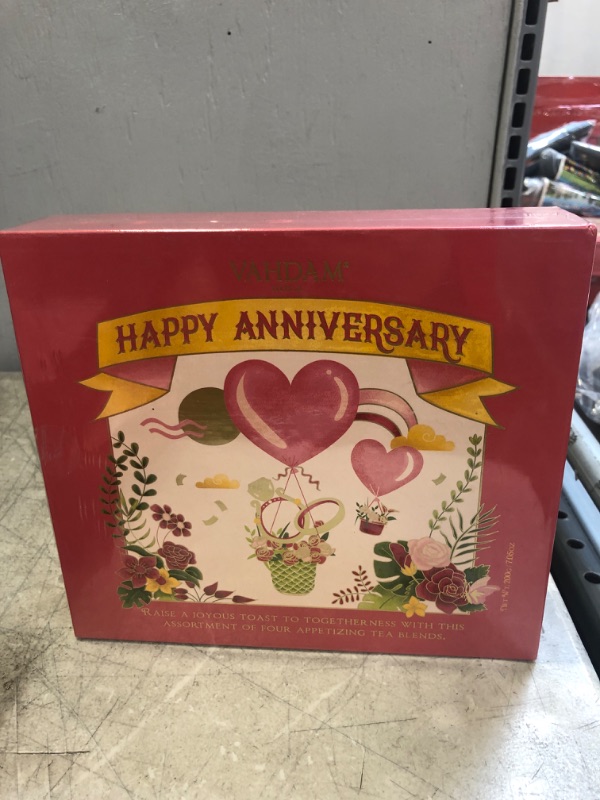 Photo 2 of Anniversary Tea Gift For Women & Men, OPRAH'S FAVORITE BRAND - 4 TEAS, 100 SERVINGS - Award Winning Aniversary Gift for Couple---exp date 07-2023
----factory sealed