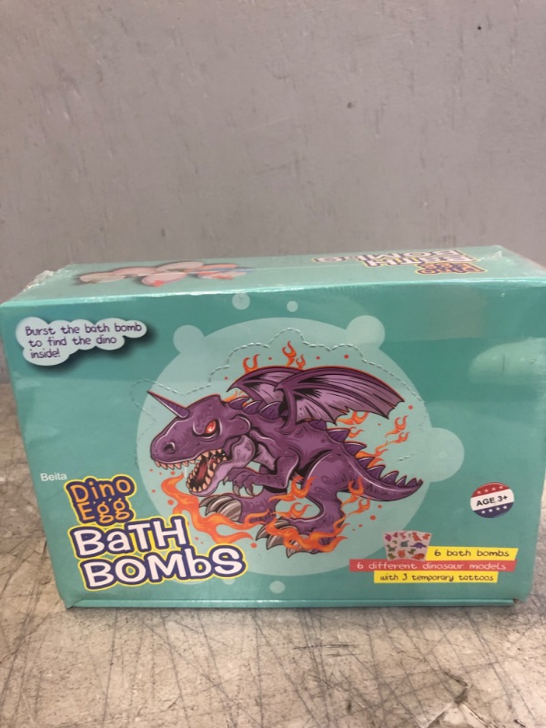 Photo 2 of Bath Bombs for Kids with Surprise Toys Inside--6Pack---Factory sealed