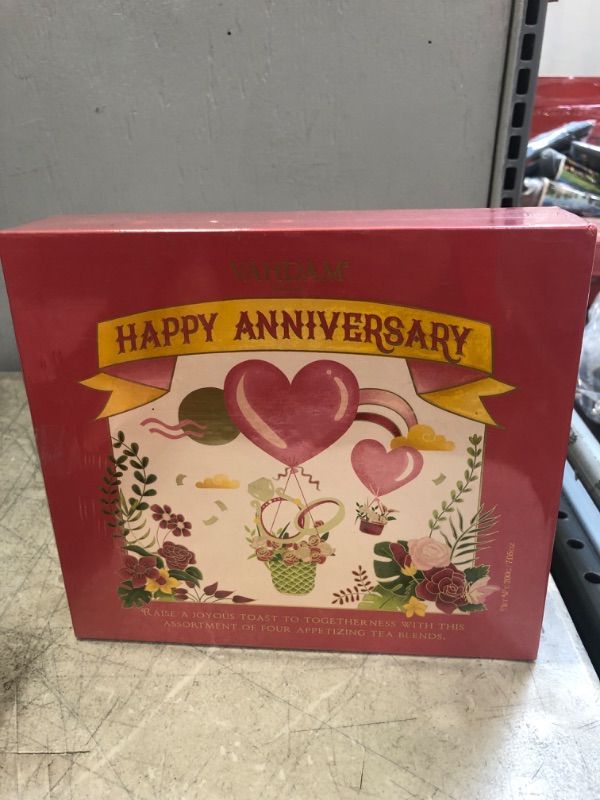Photo 1 of Anniversary Tea Gift For Women & Men, OPRAH'S FAVORITE BRAND - 4 TEAS, 100 SERVINGS - Award Winning Aniversary Gift for Couple---exp date 07-2023------factory sealed
