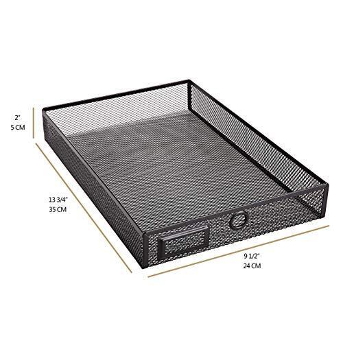 Photo 1 of Annova Desk Organizer Wire Mesh 3 Tier Sliding Drawers Paper Sorter/Multifunc...