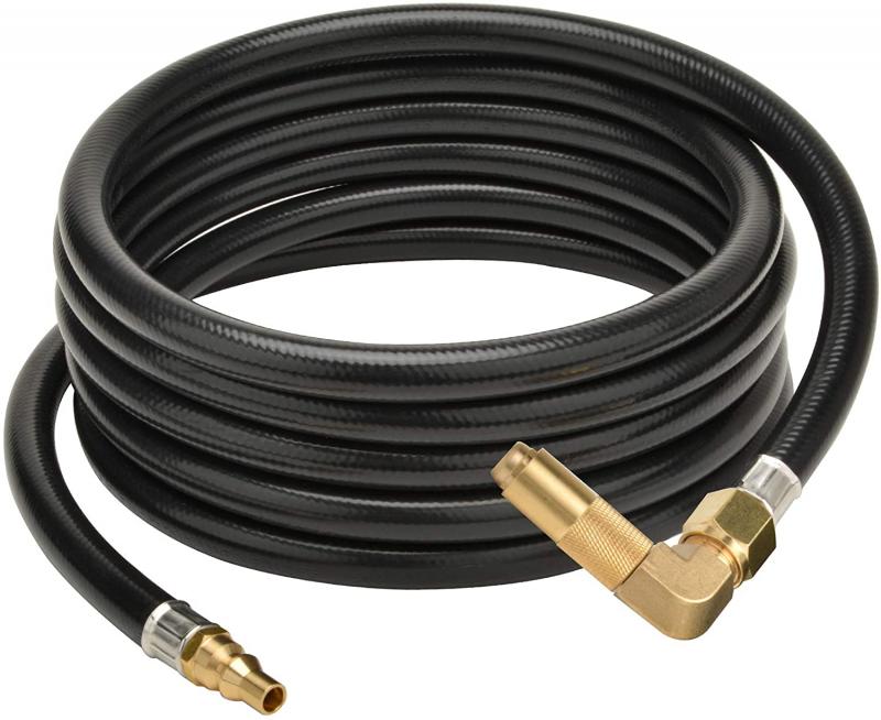 Photo 1 of  12 Feet Propane Quick Connect Extension Hose with Propane Elbow Adapter Convection 
