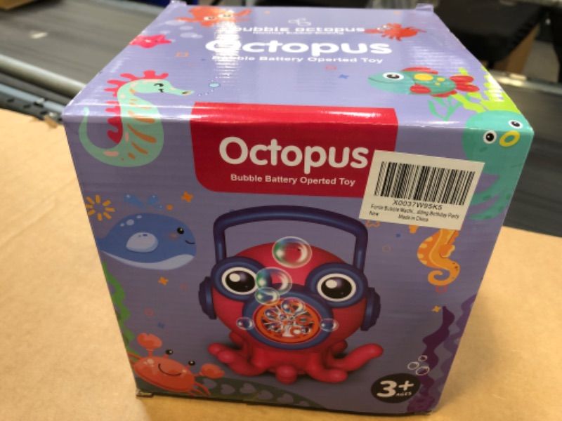 Photo 1 of  Octopus Bubble Toy 3+ Older