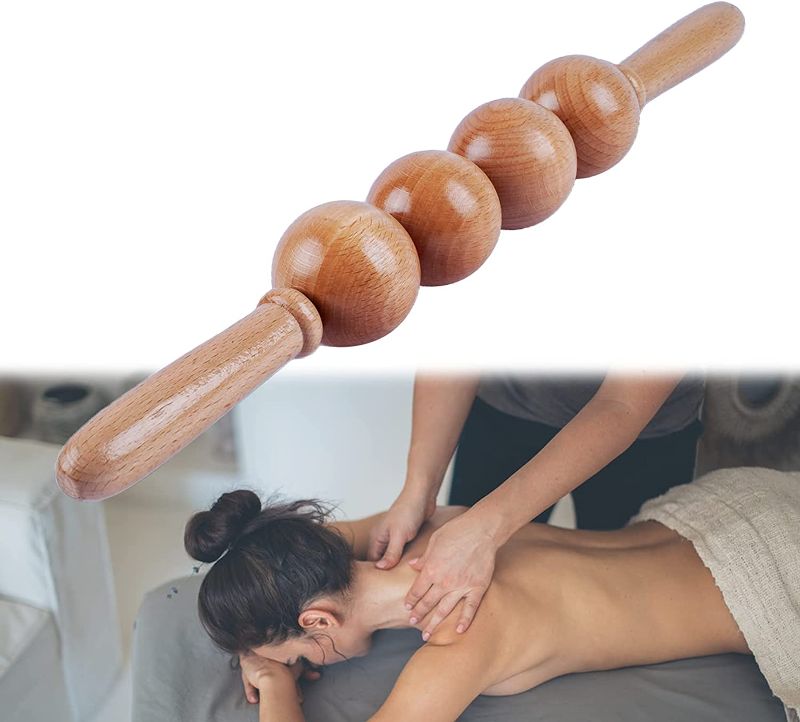 Photo 1 of Wood Therapy Tools, Maderoterapia Kit, Anti Cellulite, Wood Therapy Massage Tools, Lymphatic Drainage Massager, Wood Therapy Tools for Body Shaping, Wood Massage Tools Wood Massager Roller
