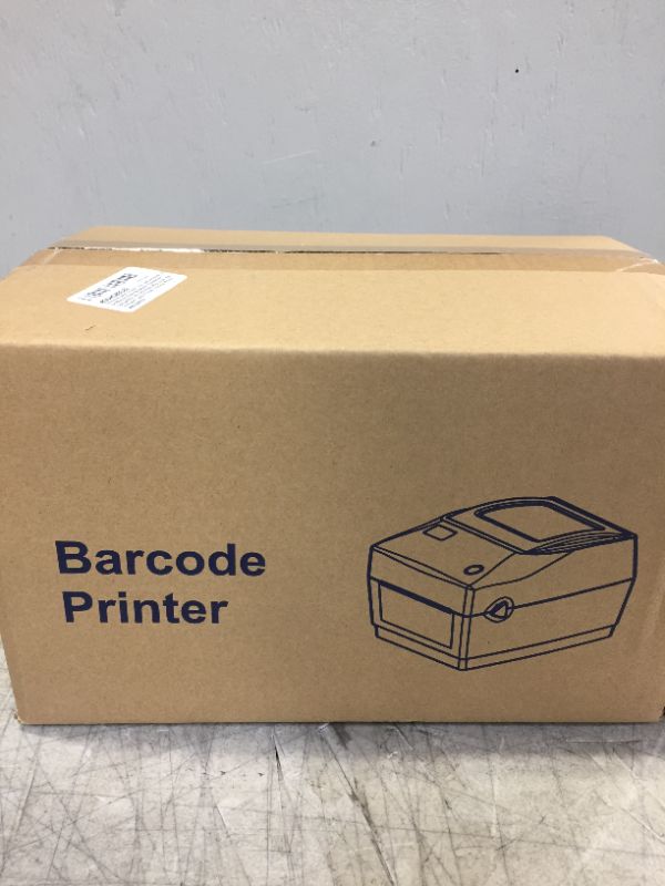 Photo 1 of THERMAL LABEL PRINTER CAN USE COMPUTER MOBILE PHONE BLUETOOTH CONNECTION COMPATIBLE WITH WINDOW MAC LINUX 4X6 TRANSPORT LABEL PRINTER --FACTORY SEALED --