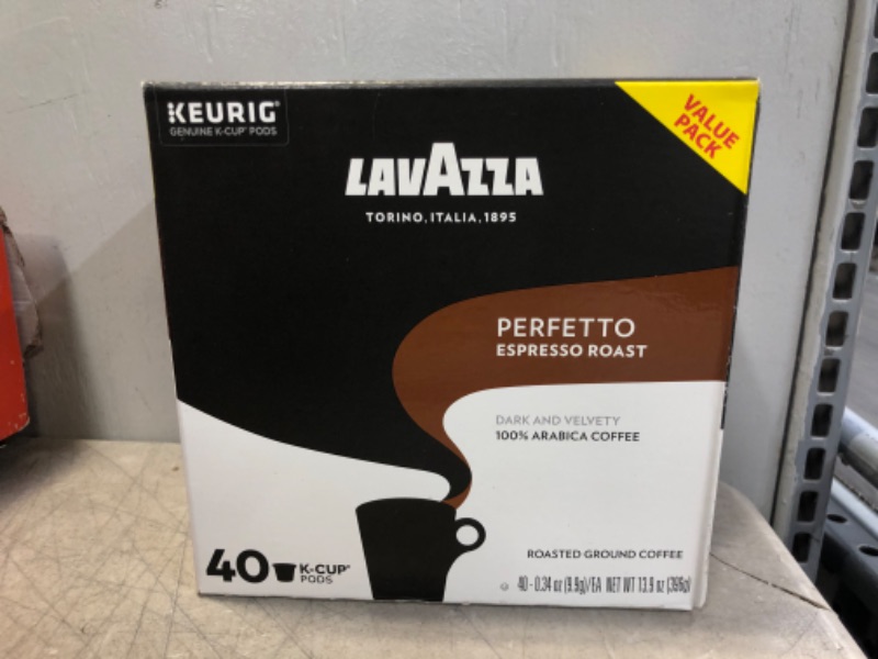 Photo 2 of Lavazza SingleServe Coffee KCups for Keurig Brewers, Perfetto, 40 Count BB 9/11/22
