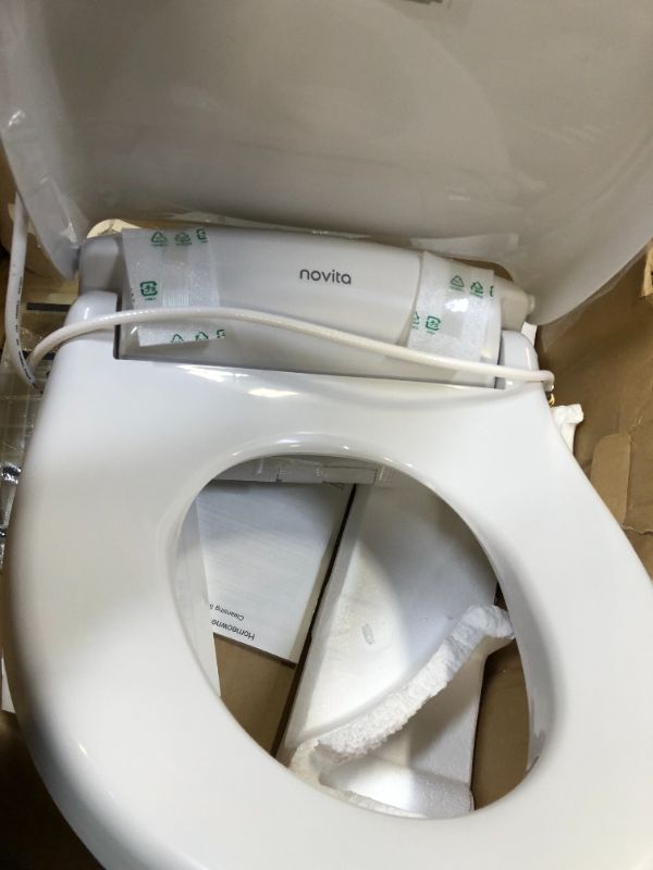 Photo 6 of KOHLER BD-N45OUS Novita Bidet seat, Elongated, White
