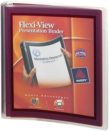 Photo 1 of Avery 1" FlexiView Binder
