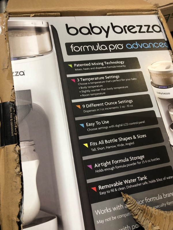 Photo 1 of Baby Brezza New and Improved Formula Pro Advanced Dispenser Machine