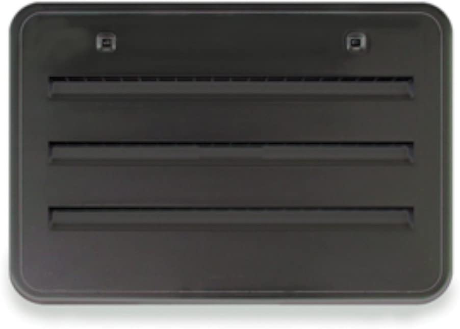 Photo 1 of 2 ----NORCOLD INC 621156BK Black Refrigerator Side Vent
